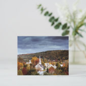 Herbst, Barnet, Vermont Postkarte (Stehend Vorderseite)