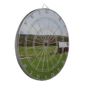 Herbst-Bauernhof Dartscheibe (Vorderseite Links)