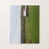 Herbst-Bauernhof Puzzle (Vertikal)