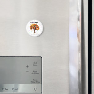 Herbst Baum Frohes Thanksgiving Gesegnet Magnet