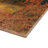 Herbst-Baum-Glasschneiden-Brett Schneidebrett (Ecke)