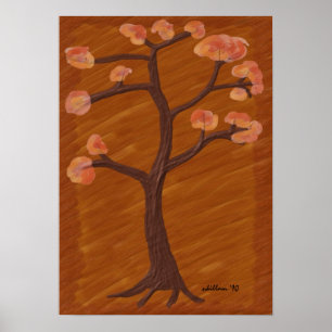 Herbst-Baum Poster