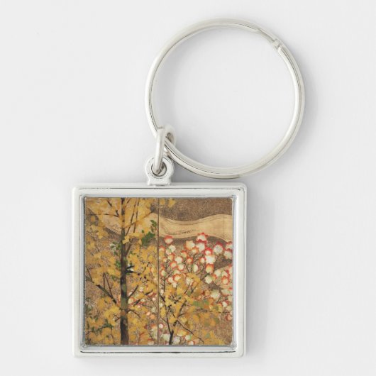 Herbst-Baum Schlüsselanhänger (Vorne)