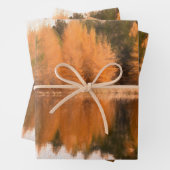 Herbst Bäume Der Mensch und die Weintrauben Geschenkpapier Set (Beispiel)