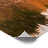 Herbst Bäume Der Mensch und die Weintrauben Poster (Ecke)