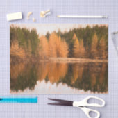 Herbst Bäume Der Mensch und die Weintrauben Seidenpapier (Handwerk)