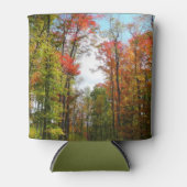 Herbst Bäume und Blue Sky Herbst Natur Fotografie Dosenkühler (Vorderseite)