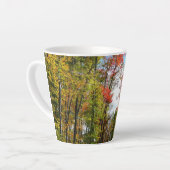 Herbst Bäume und Blue Sky Herbst Natur Fotografie Milchtasse (Linke Ecke)