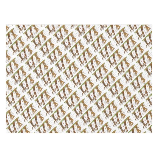 Herbst-Baumtablette Tischdecke (Vorderseite (Horizontal))