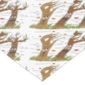 Herbst-Baumtablette Tischdecke (Schrägansicht)