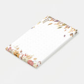 Herbst beginnt Post-it-Notizen, Herbst-Themennotiz Post-it Klebezettel (angewinkelt)