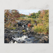 Herbst bei Cargill Falls Postkarte (Vorderseite)