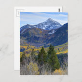 Herbst bei Cascade Peak and Sundino Alp Loop Postkarte (Vorne/Hinten)