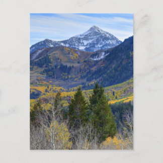 Herbst bei Cascade Peak and Sundino Alp Loop Postkarte