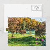 Herbst bei Hogwood Postcard Postkarte (Vorne/Hinten)