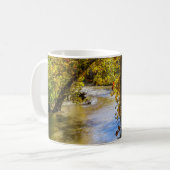 Herbst bei James River Bend Kaffeepause Tasse (Vorderseite Links)