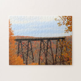 Herbst bei Kinzua Bridge Family Fun Time Puzzle