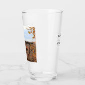 Herbst bei Kinzua Bridge Souvenir Glas (Links)
