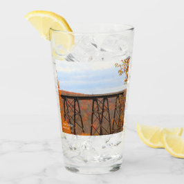Herbst bei Kinzua Bridge Souvenir Glas