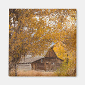 Herbst bei Mormon Row Magnet (Vorne)