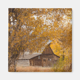 Herbst bei Mormon Row Magnet