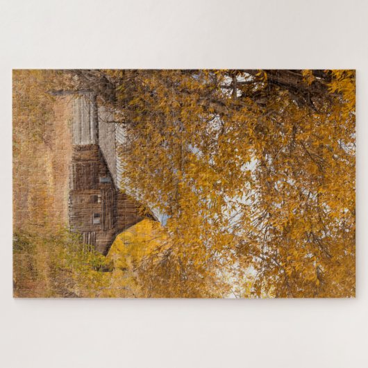 Herbst bei Mormon Row Puzzle (Horizontal)