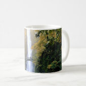 Herbst bei Multnomah Falls, OR Kaffeetasse (VorderseiteRechts)
