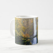 Herbst bei Multnomah Falls, OR Kaffeetasse (Vorderseite Links)