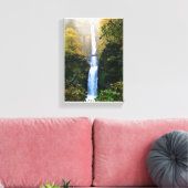 Herbst bei Multnomah Falls, OR Leinwanddruck (Insitu (Wohnzimmer))