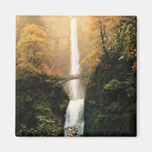 Herbst bei Multnomah Falls, OR Magnet (Vorne)