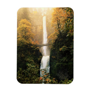 Herbst bei Multnomah Falls, OR Magnet