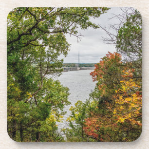 Herbst bei Truman Dam Getränkeuntersetzer