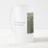 Herbst bei Truman Dam Mattglas Bierglas (Vorderseite Links)