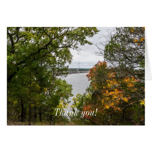 Herbst bei Truman Dam Vielen Dank (Vorderseite (Horizontal))