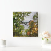 Herbst bei Truman Dam Wall Uhr (Zuhause)