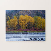 Herbst bei Wenatchee Dam Puzzle (Horizontal)