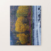 Herbst bei Wenatchee Dam Puzzle (Vertikal)