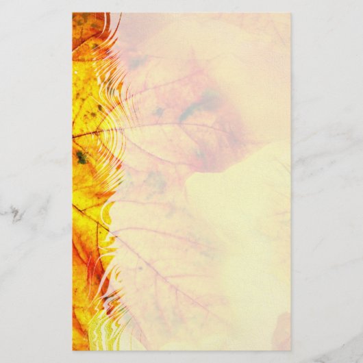 Herbst belässt 4 Stockwerke Briefpapier (Vorderseite)
