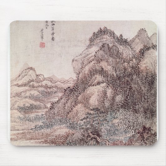 Herbst-Berge Mousepad (Vorne)