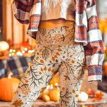 Herbst-Berries-Blätter und Muster für Zweige Leggings<br><div class="desc">Genießen Sie die Schönheit des Herbstes mit diesen stilvollen Herbstgeburtstagen Berries Blätter und Branches Muster Leggings. Mit einem zarten Herbstwalzbild, Beeren und Ästen erfassen diese Leggings das Wesen der Saison. Diese Leggings bieten Komfort und Stil für alle Ihre Abenteuer im Herbst. Pair sie mit einem gemütlichen Pullover und Stiefeln für...</div>