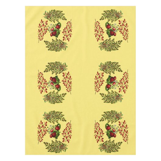 Herbst Berry Foliage Tischdecke (Vorderseite)