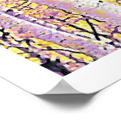 Herbst Birch Poster (Ecke)