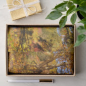 Herbst-Birken-Baum Seidenpapier (Geschenk)