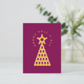 Herbst bis Weihnachten Postkarte Wein - Candy Corn (Stehend Vorderseite)