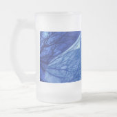 Herbst bis Winter Mattglas Bierglas (Links)