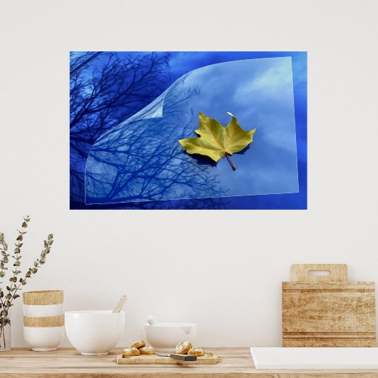 Herbst bis Winter Poster (Küche)