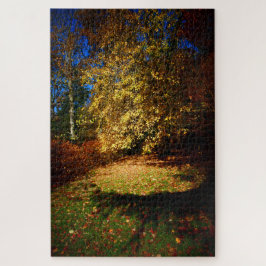 Herbst Blast auf dem Stourhead-Weg. Puzzle