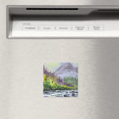 Herbst-Blatt-Baum-Fall-Natur-Waldschicksals-Jahres Magnet (In Situ (Geschirrspüler))