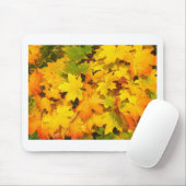 Herbst-Blatt färbt Baum-Party-Schicksals-Feier Mousepad (Mit Mouse)