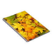Herbst-Blatt färbt Baum-Party-Schicksals-Feier Notizblock (Rechte Seite)